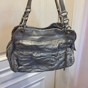 Cole Haan Silver Purse